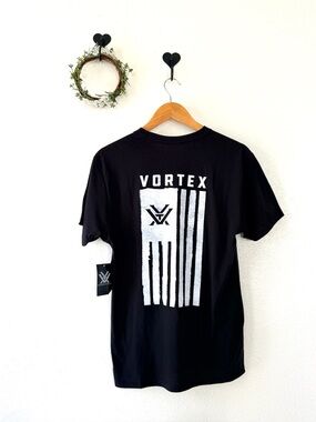 Vortex Optics Black Men’s Short Sleeved T-shirt NWT Size Medium